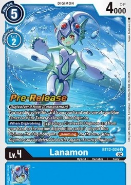Lanamon (BT12-024) - Promos: Across Time (Uncommon) [BT-12P-BT12-024]