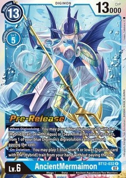 AncientMermaimon (BT12-032) - Promos: Across Time (Rare) [BT-12P-BT12-032]