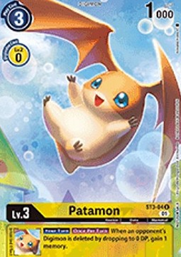 Patamon (ST3-04) - Official Tournament Pack Events (Alternative Art) [OTPE-ST3-04]
