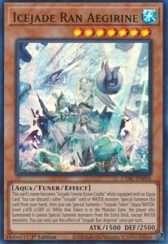 Icejade Ran Aegirine - Cyberstorm Access (Ultra Rare) [CYAC-010]