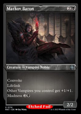 Markov Baron (V.2) - March of the Machine: The Aftermath: Extras (Uncommon) [XMAT-114]