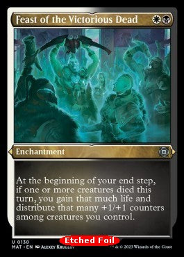 Feast of the Victorious Dead (V.2) - March of the Machine: The Aftermath: Extras (Uncommon) [XMAT-130]