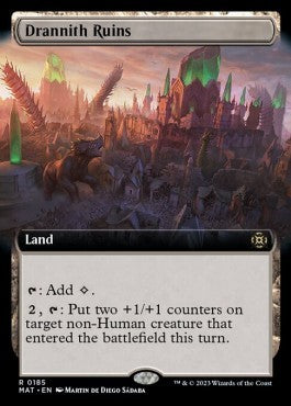 Drannith Ruins (V.3) - March of the Machine: The Aftermath: Extras (Rare) [XMAT-185]