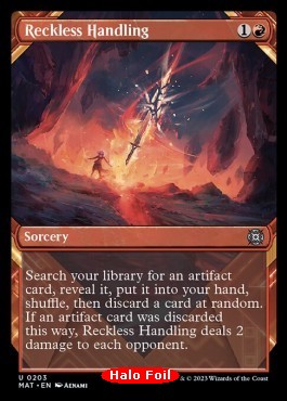 Reckless Handling (V.3) - March of the Machine: The Aftermath: Extras (Uncommon) [XMAT-203]