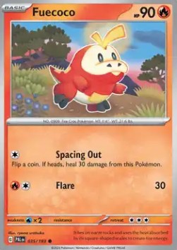 Fuecoco - Paldea Evolved (Common) [PAL-035]