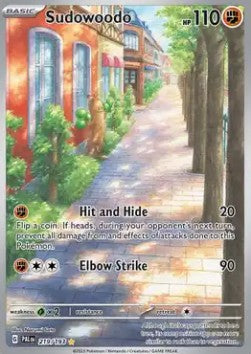 Sudowoodo - Paldea Evolved (Illustration Rare) [PAL-219]