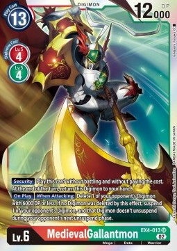 MedievalGallantmon (EX4-013) (V.1) - Alternative Being (Super Rare) [EX04-013]