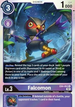 Falcomon (EX4-053) (V.1) - Alternative Being (Rare) [EX04-053]