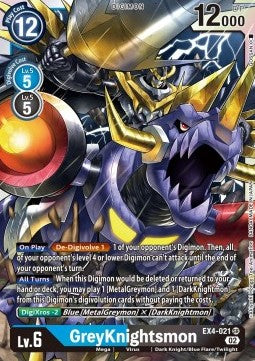 GreyKnightsmon (EX4-021) (V.1) - Alternative Being (Super Rare) [EX04-021]