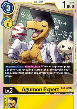 Agumon Expert (EX4-023) - Alternative Being (Rare) [EX04-023]