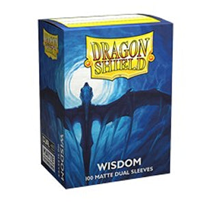 100 Dragon Shield Sleeves - Matte Dual Wisdom