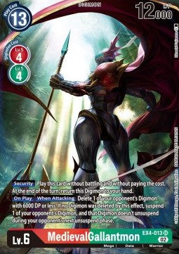 MedievalGallantmon (EX4-013) (V.2) - Alternative Being (Alternative Art) [EX04-013]