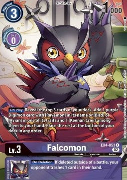 Falcomon (EX4-053) (V.2) - Alternative Being (Alternative Art) [EX04-053]