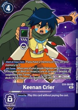 Keenan Crier (EX4-064) (V.2) - Alternative Being (Alternative Art) [EX04-064]