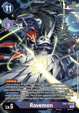 Ravemon (EX4-058) (V.2) - Alternative Being (Alternative Art) [EX04-058]