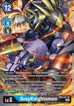 GreyKnightsmon (EX4-021) (V.2) - Alternative Being (Alternative Art) [EX04-021]