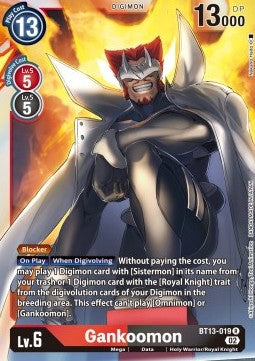 Gankoomon (BT13-019) (V.1) - Versus Royal Knights (Rare) [BT-13-019]
