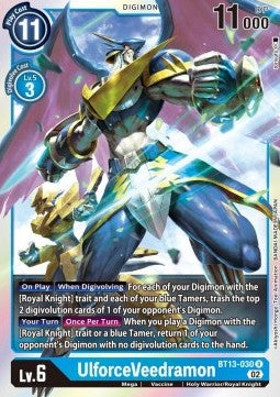 UlforceVeedramon (BT13-030) (V.1) - Versus Royal Knights (Rare) [BT-13-030]