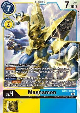 Magnamon (BT13-040) (V.1) - Versus Royal Knights (Rare) [BT-13-040]