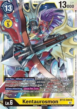 Kentaurosmon (BT13-046) (V.1) - Versus Royal Knights (Super Rare) [BT-13-046]