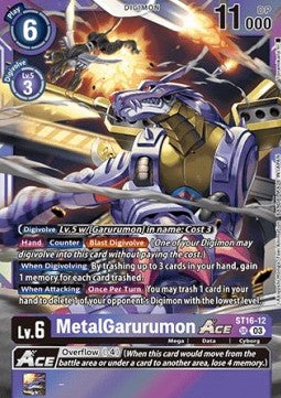 MetalGarurumon Ace (ST16-12) - Promos: Versus Royal Knights (Super Rare) [BT-13P-ST16-12]
