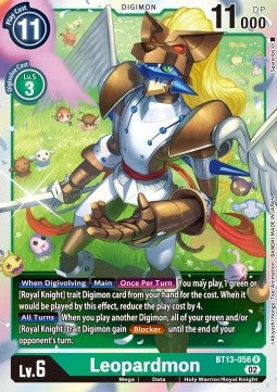 Leopardmon (BT13-056) - Versus Royal Knights (Rare) [BT-13-056]