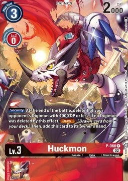 Huckmon (P-066) (V.2) - Promos (Alternative Art) [P-066]