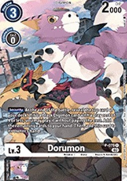 Dorumon (P-070) (V.2) - Promos (Alternative Art) [P-070]