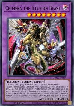 Chimera the Illusion Beast - Duelist Nexus (Super Rare) [DUNE-034]