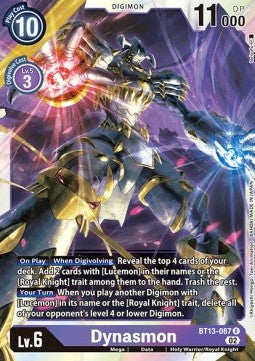Dynasmon (BT13-087) (V.1) - Versus Royal Knights (Rare) [BT-13-087]