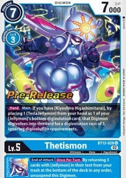 Thetismon (BT13-028) - Promos: Versus Royal Knights (Uncommon) [BT-13P-028]