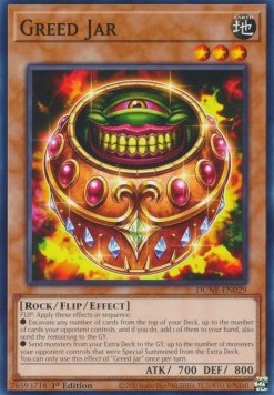 Greed Jar - Duelist Nexus (Common) [DUNE-029]