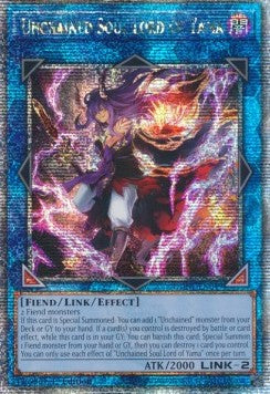 Unchained Soul Lord of Yama (V.2 - Quarter Century Secret Rare) - Duelist Nexus (Quarter Century Secret Rare) [DUNE-049]