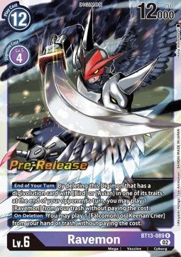 Ravemon (BT13-089) - Promos: Versus Royal Knights (Rare) [BT-13P-089]