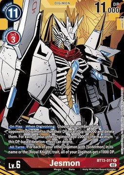 Jesmon (BT13-017) (V.2) - Versus Royal Knights (Alternative Art) [BT-13-017]