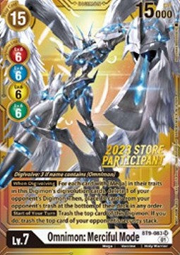 Omnimon: Merciful Mode (BT9-083) (V.1) - Championship 2023 Promos (Alternative Art) [CP23-BT9-083]