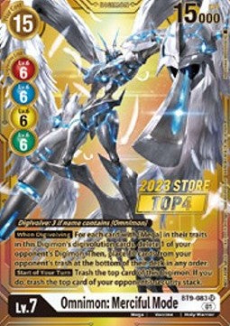 Omnimon: Merciful Mode (BT9-083) (V.2) - Championship 2023 Promos (Alternative Art) [CP23-BT9-083]