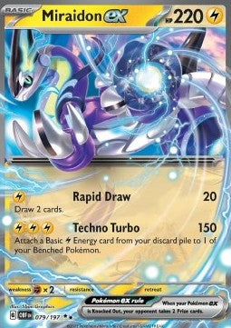 Miraidon ex - Obsidian Flames (Double Rare) [OBF-079]