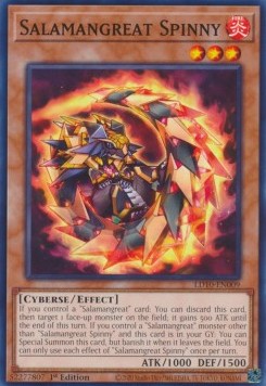 Salamangreat Spinny - Legendary Duelists: Soulburning Volcano (Common) [LD10-009]