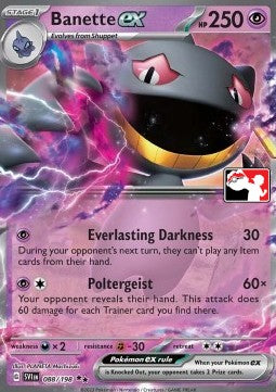 Banette ex - Play! Pokémon Prize Pack Series Three (Promo) [PPS3-SVI 088]