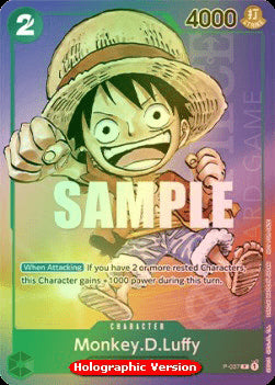 Monkey.D.Luffy (P-037) (V.2) - Promos (Promo) [P-037]