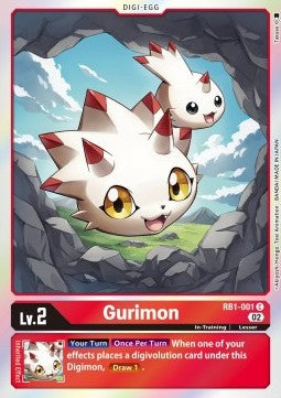 Gurimon (RB1-001) - Resurgence Booster (Common) [RB-01-001]