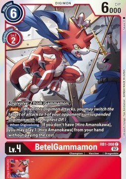 BetelGammamon (RB1-008) - Resurgence Booster (Common) [RB-01-008]