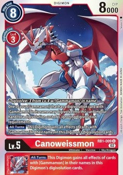 Canoweissmon (RB1-009) - Resurgence Booster (Uncommon) [RB-01-009]