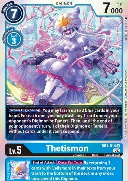 Thetismon (RB1-014) - Resurgence Booster (Uncommon) [RB-01-014]