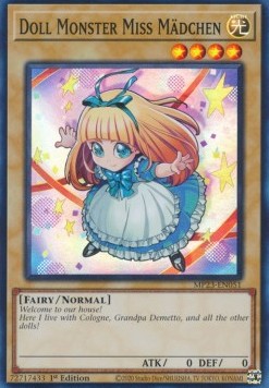 Doll Monster Miss Mädchen - 25th Anniversary Tin: Dueling Heroes Mega Pack (Super Rare) [MP23-051]