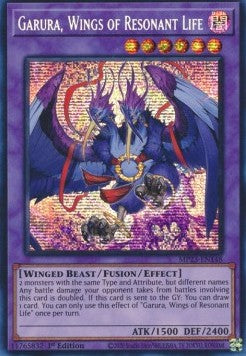 Garura, Wings of Resonant Life - 25th Anniversary Tin: Dueling Heroes Mega Pack (Secret Rare) [MP23-148]