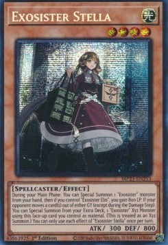 Exosister Stella - 25th Anniversary Tin: Dueling Heroes Mega Pack (Secret Rare) [MP23-253]