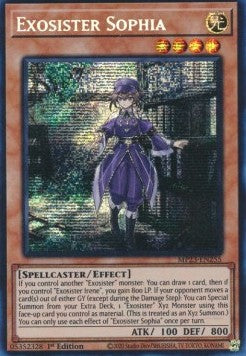 Exosister Sophia - 25th Anniversary Tin: Dueling Heroes Mega Pack (Secret Rare) [MP23-255]
