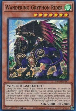 Wandering Gryphon Rider - 25th Anniversary Tin: Dueling Heroes Mega Pack (Ultra Rare) [MP23-267]